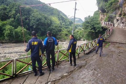 Yamuna river breach in Uttarkashi