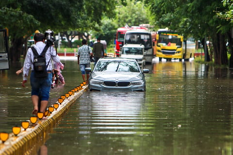 Weather: Rains in Delhi