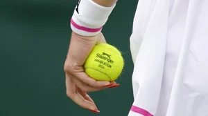 AP : Wimbledon tennis balls
