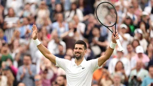 Novak Djokovic makes a winning return at Wimbledon following his knee surgery