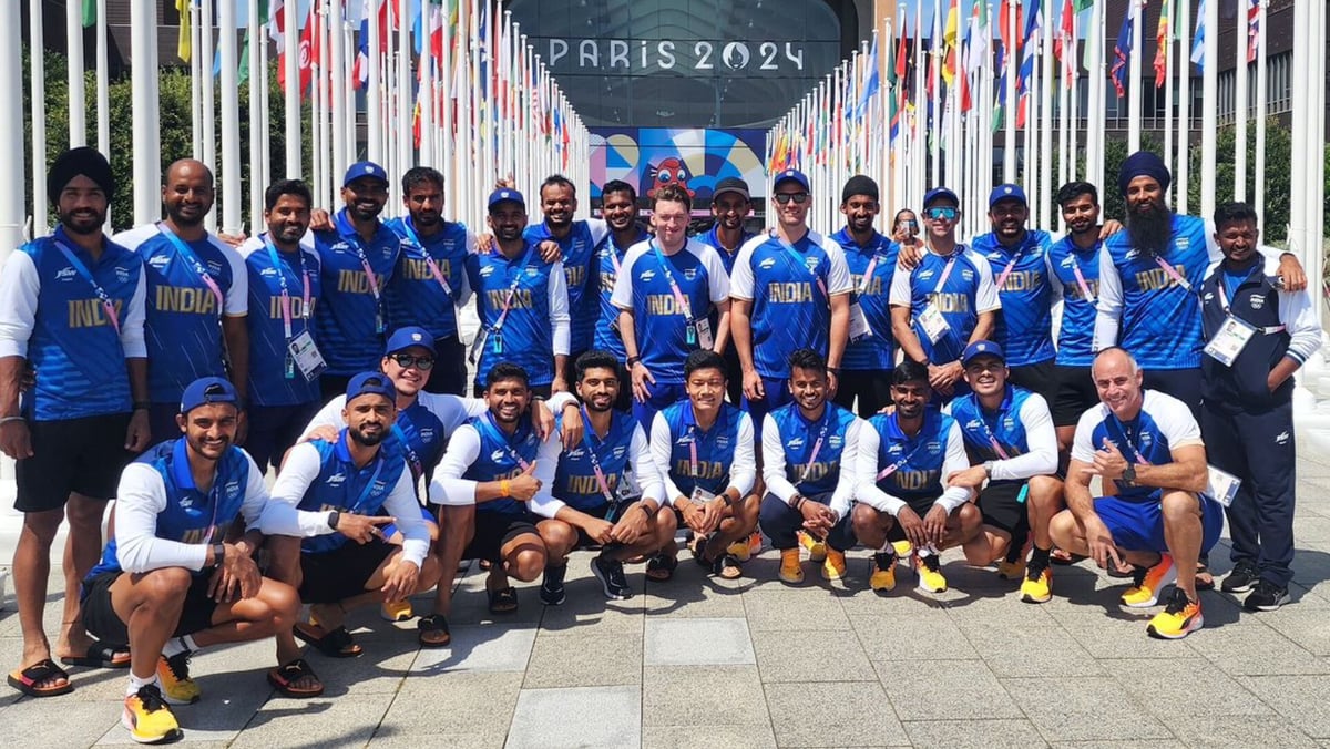 X/HockeyIndia : The Paris-bound Men's Hockey Team.
