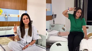 Instagram : Hina Khan on her first chemotherapy