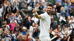 Novak Djokovic eased to a first-round victory on Tuesday at Wimbledon