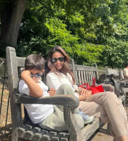 Shahid Kapoor and Mira Rajput’s on vacation with kids Zain and Misha