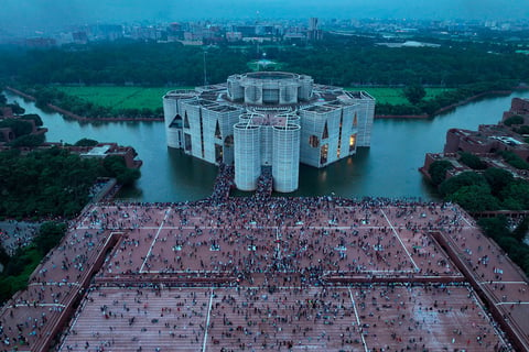 Anti Government Protest in Bangladesh