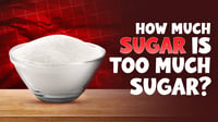 How much sugar is too much sugar?