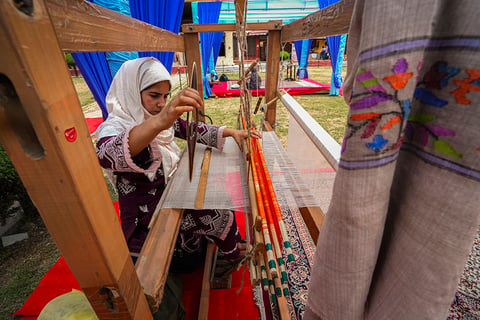 10th National Handloom Day in Srinagar