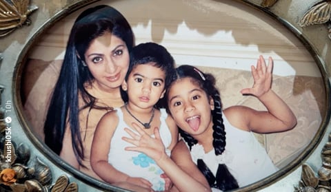 Khushi Kapoor's birthday post for her mom Sridevi