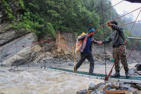 Rescue operation near Kedarnath