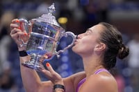 Photo: AP/Frank Franklin II : US Open Tennis: Aryna Sabalenka vs Jessica Pegula