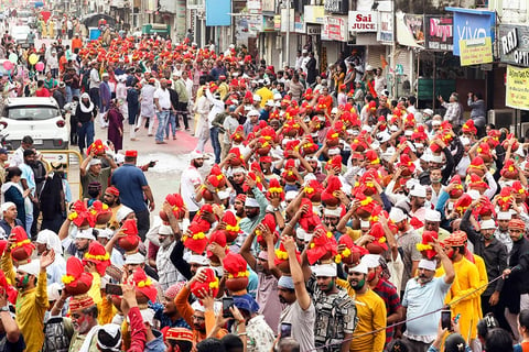 Matki Sarghs procession