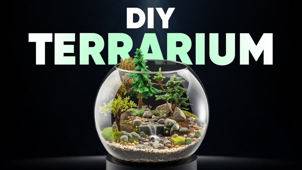 How To Make A Terrarium At Home