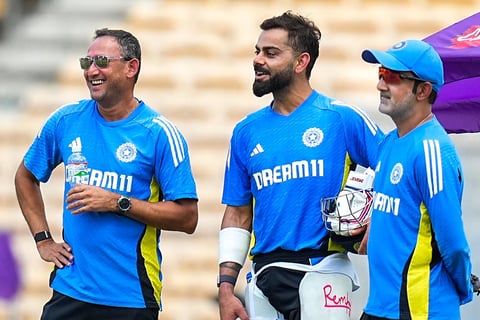 IND vs BAN test Match : IND practice session