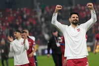 Photo: AP/Darko Vojinovic : Serbia Switzerland Nations League Soccer