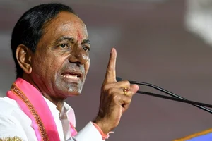 Telangana CM K Chandrashekhar Rao has been issued a notice by the Election Commission for violating model code of conduct by allegedly making derogatory remarks against Hindus at an election rally