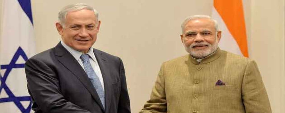 PM Modi and Israel PM Netanyahu