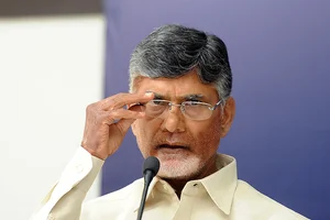 File image : TDP supremo N Chandrababu Naidu endorsed PM Modi as the leader of NDA