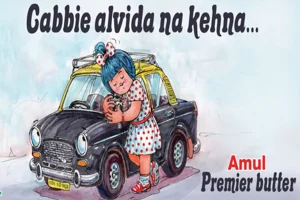 End Of An Era: Amul Pays Tribute To Mumbai’s Premier Padmini Taxis