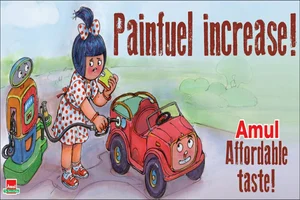 'Painfuel Increase': Amul Takes Jibe At 'Steeply Rising' Fuel Prices
