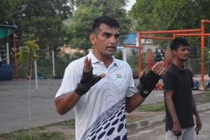 File pic : Boxer Mandeep Jangra