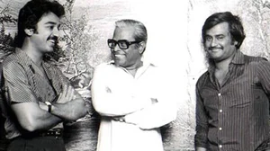 Kamal Hassan, K Balachander and Rajinikanth