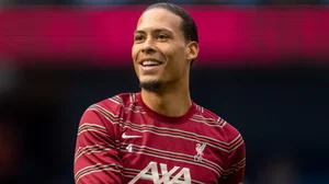 Virgil van Dijk is in happy mood ahead of Liverpool vs Benfica UEFA Champions League quarterfinal. 