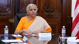Finance Minister Nirmala Sitharaman at IMF-WB Spring Meeting 