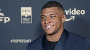 Kylian Mbappe won Ligue 1's best player award for the third time this season.