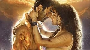 Ranbir Kapoor and Alia Bhatt in 'Brahmastra'