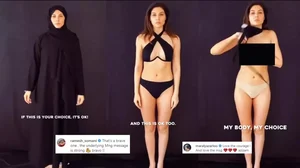 Elnaaz Norouzi Strips And Goes Topless To Protest Against Moral Police
