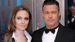 Ex-couple Angelina Jolie and Brad Pitt