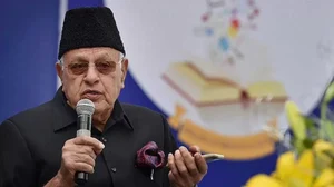 The National Conference President Dr Farooq Abdullah