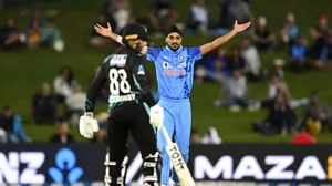 AP : Arshdeep Singh celebrating a wicket