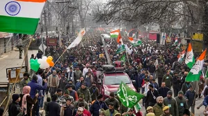 Bharat Jodo Yatra in Sringar