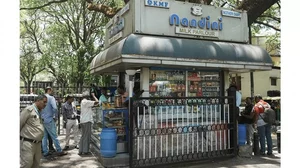 Nandini milk shop in Bengaluru