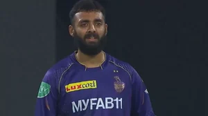 Chakravarthy scalped crucial wickets of Maxwell, Lomror and Dinesh Karthik against RCB.
