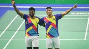 Satwiksairaj Rankireddy and Chirag Shetty of India