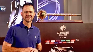 Ponting had unveiled the mace for the WTC final to be played from June 7 at the Oval.