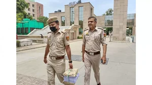 Delhi Police at Rouse Avenue Court