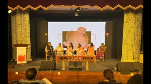 Panelists at Bihar Museum Biennale at Bangalore