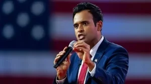 Indian-American presidential aspirant Vivek Ramaswamy