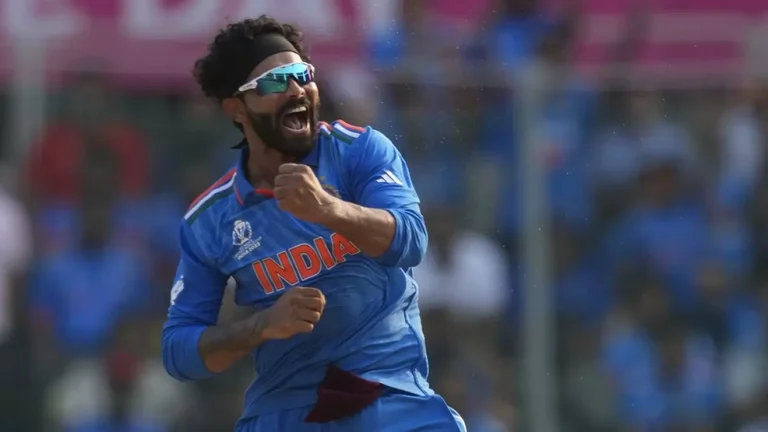 Ravindra Jadeja in action - AP