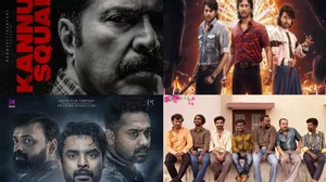 Posters of '2018', 'Kannur Squad', 'RDX' and 'Romancham'.
