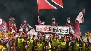 West Indies celebrate win over England