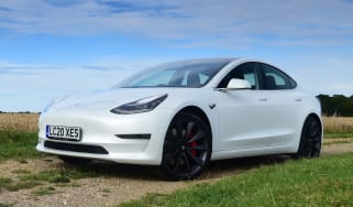 Used Tesla Model 3 - front 