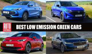 Best low emissions green cars - header image 