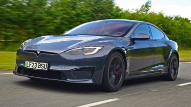 Tesla Model S - front tracking