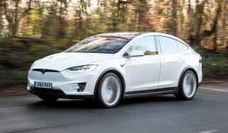 Tesla Model X - front tracking