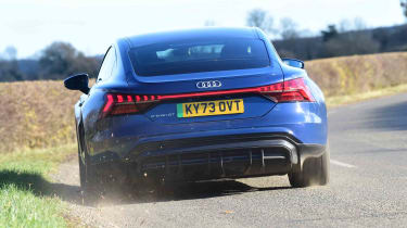 Audi e-tron GT quattro – alternative rear cornering image