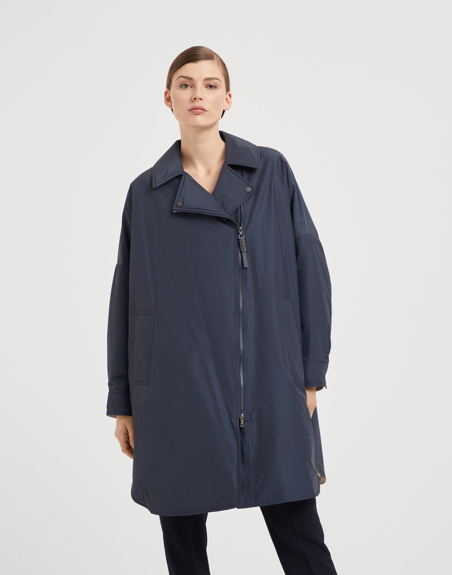 Taffeta outerwear